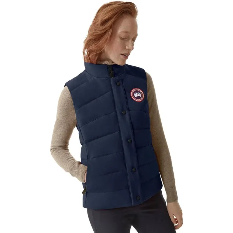 Navy Blue Canada Goose Puffer Vest