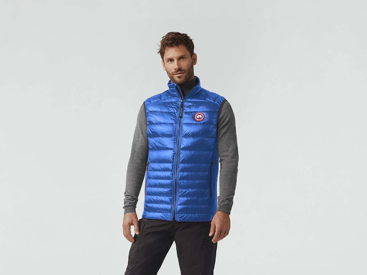 Blue Canada Goose Puffer Vest