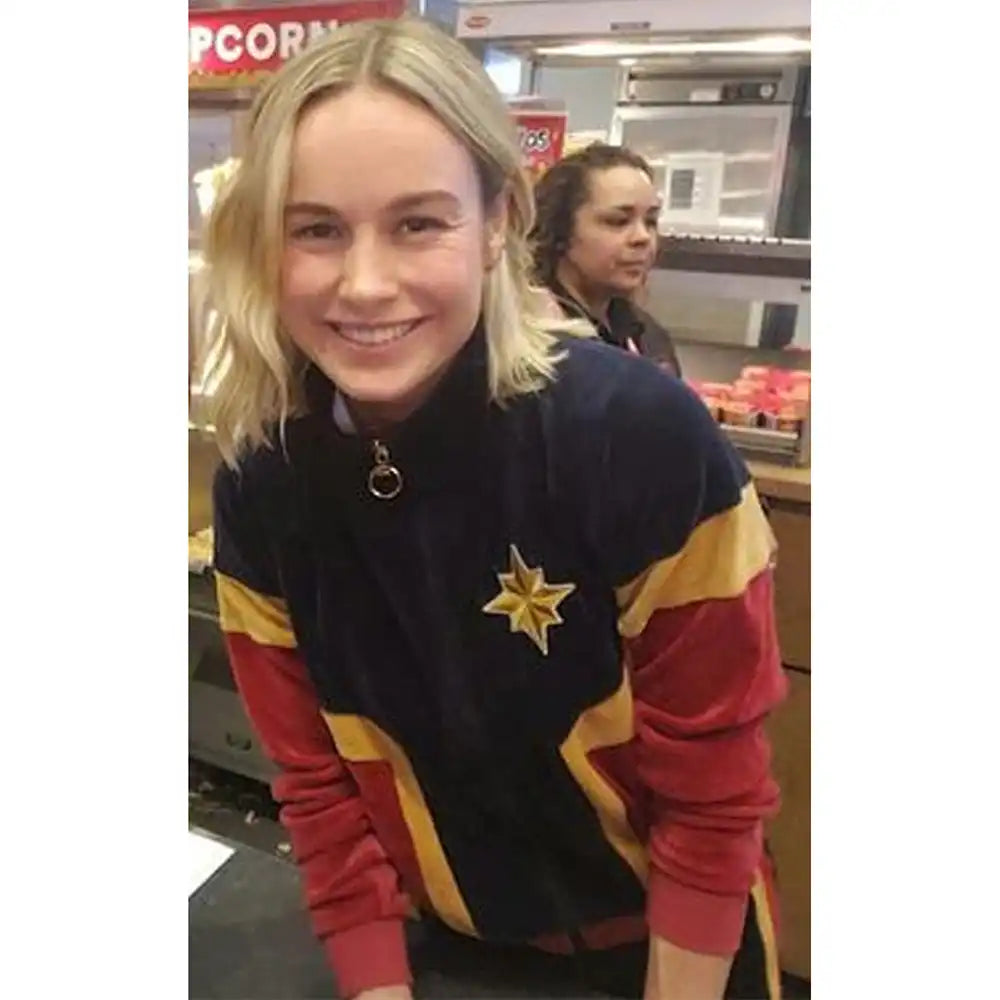 Captain Marvel theater velvet jacket
