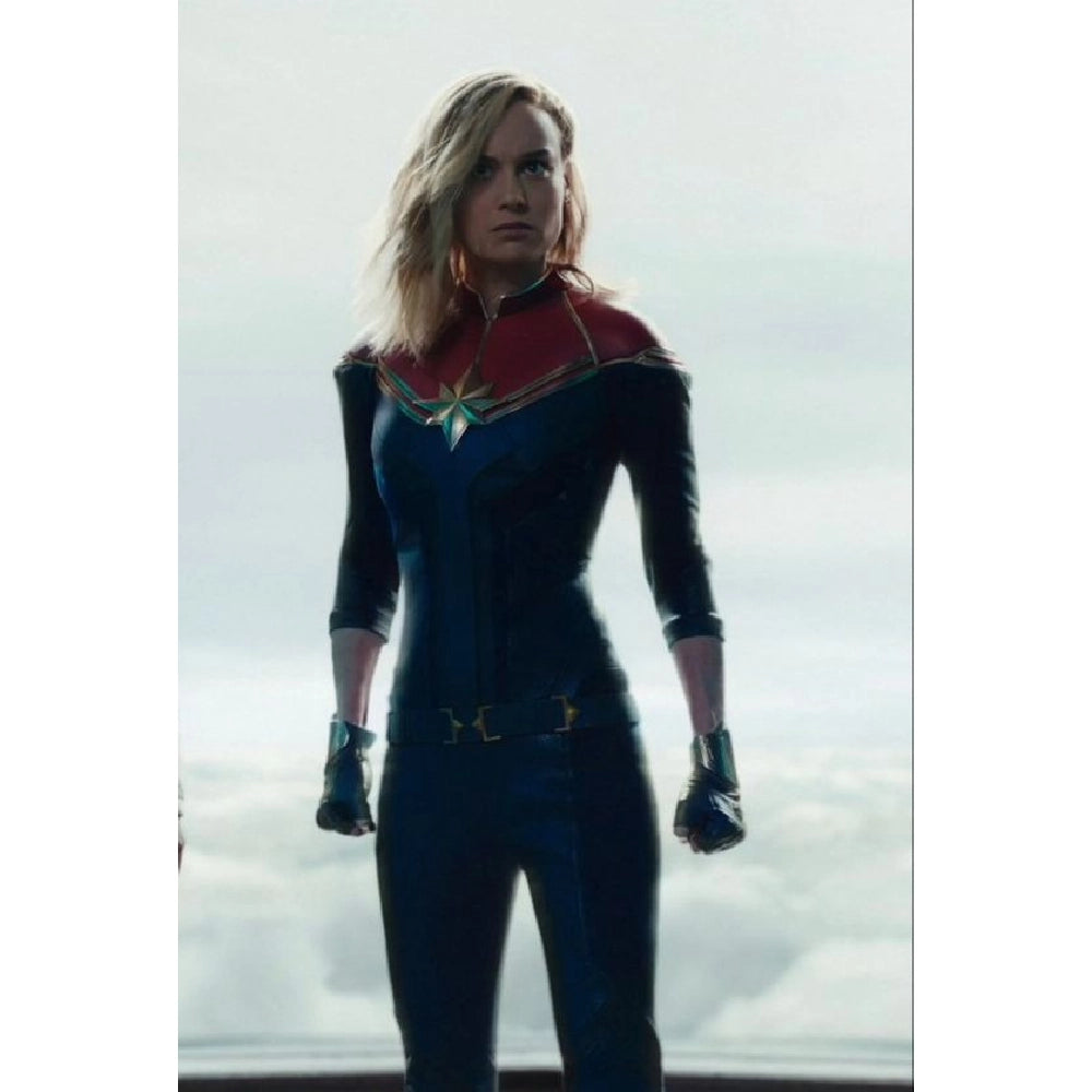 Marvel Blue Leather Jacket