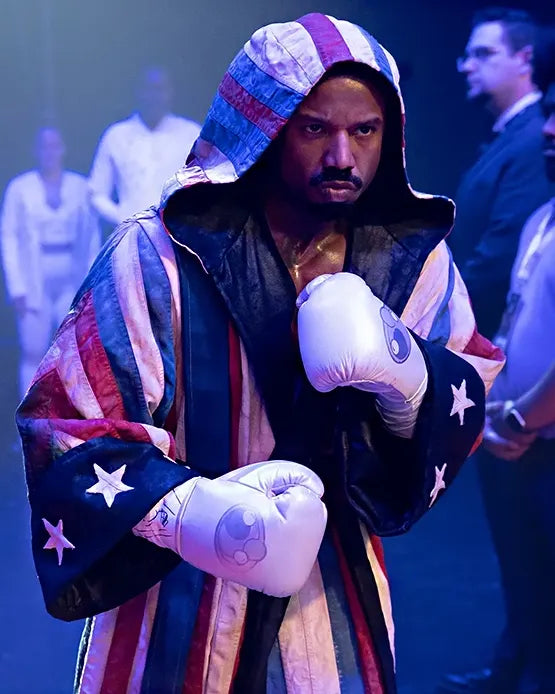 Creed 3 Adonis American Flag Robe