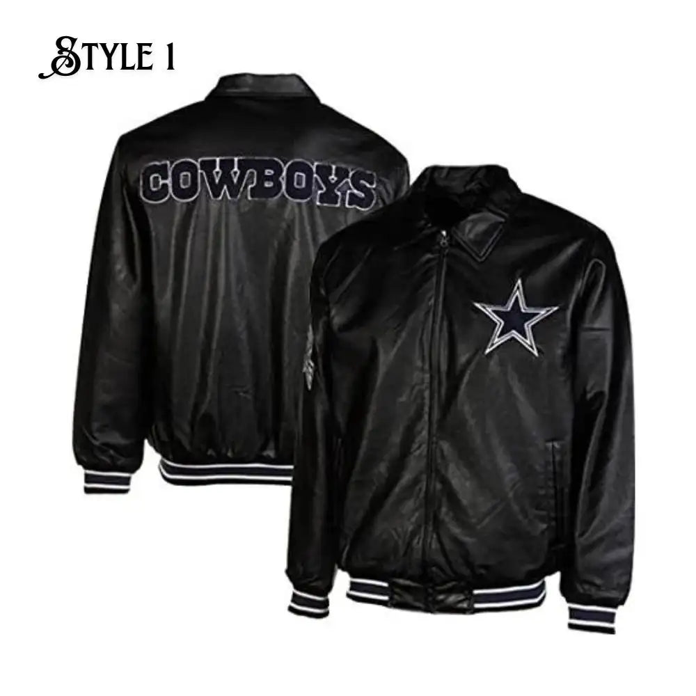 Cowboys leather jacket women
