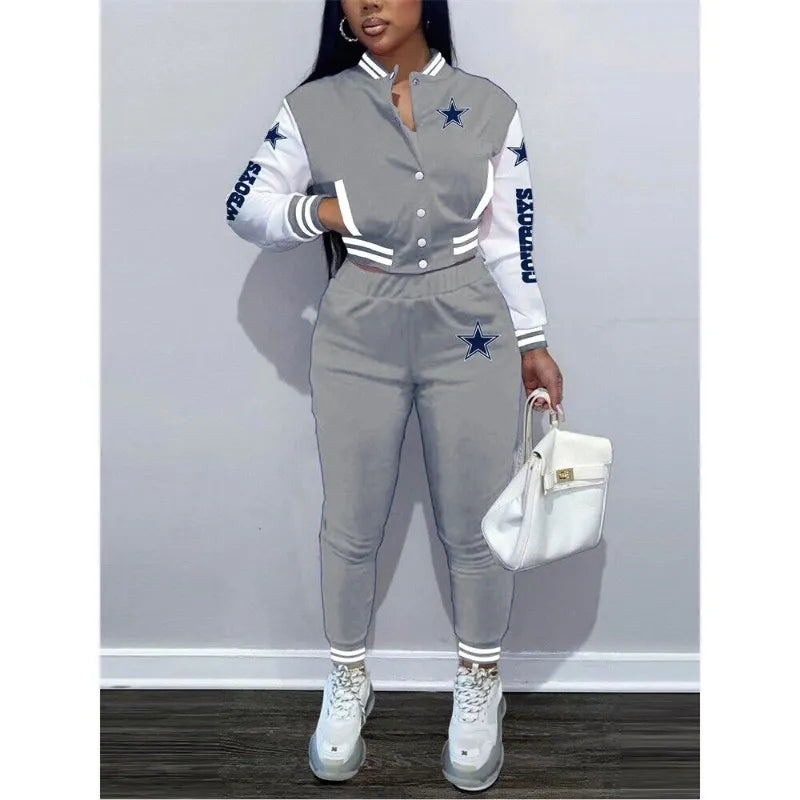 Dallas Cowboys Grey Tracksuit