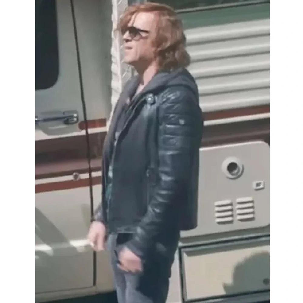 Ash black coat Y2K movie
