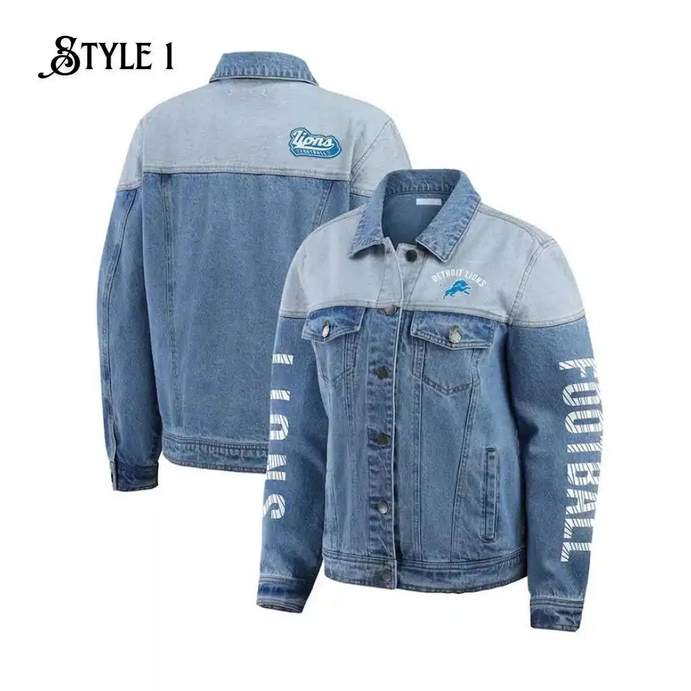 Detroit Lions Denim Jacket
