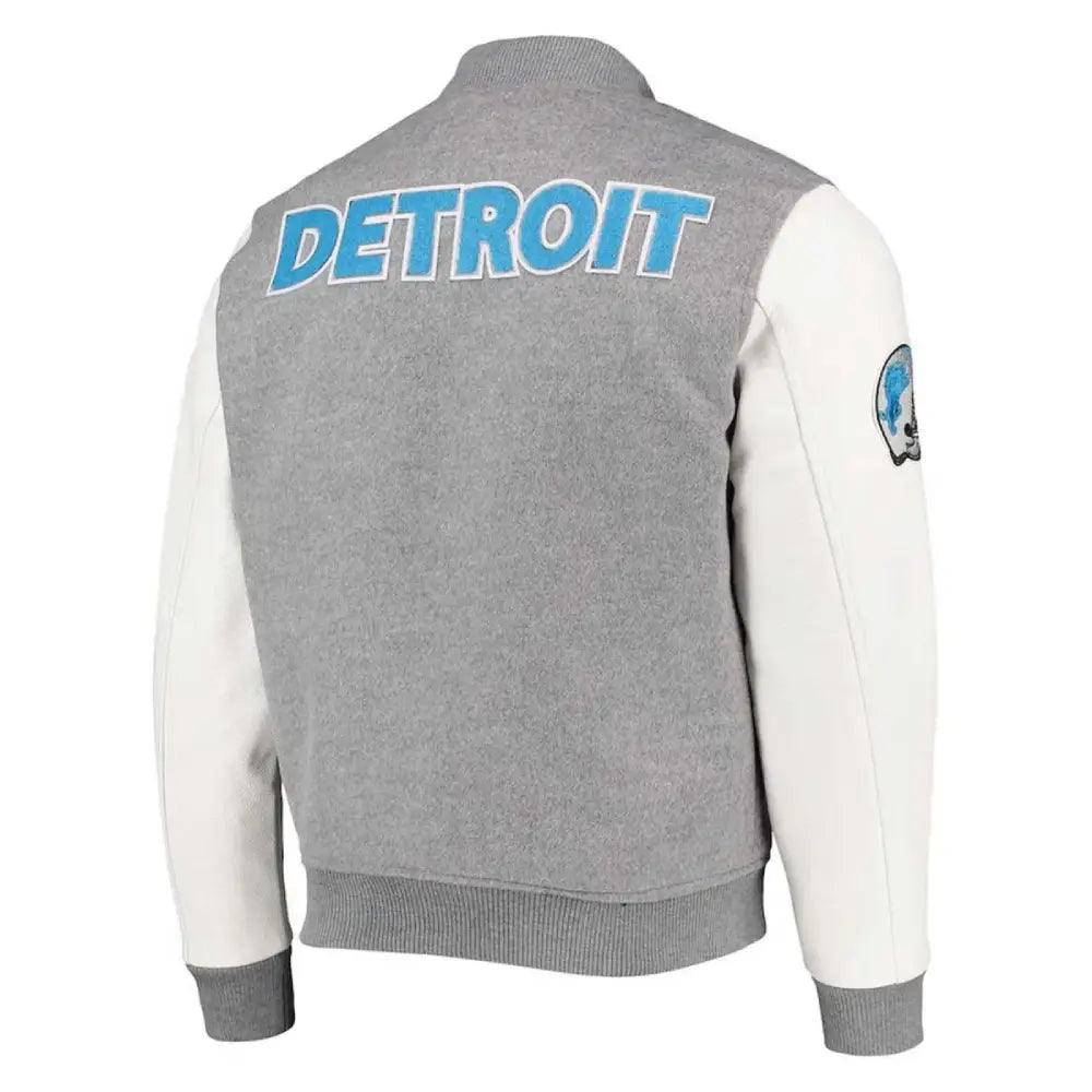 Lions grey Letterman jacket
