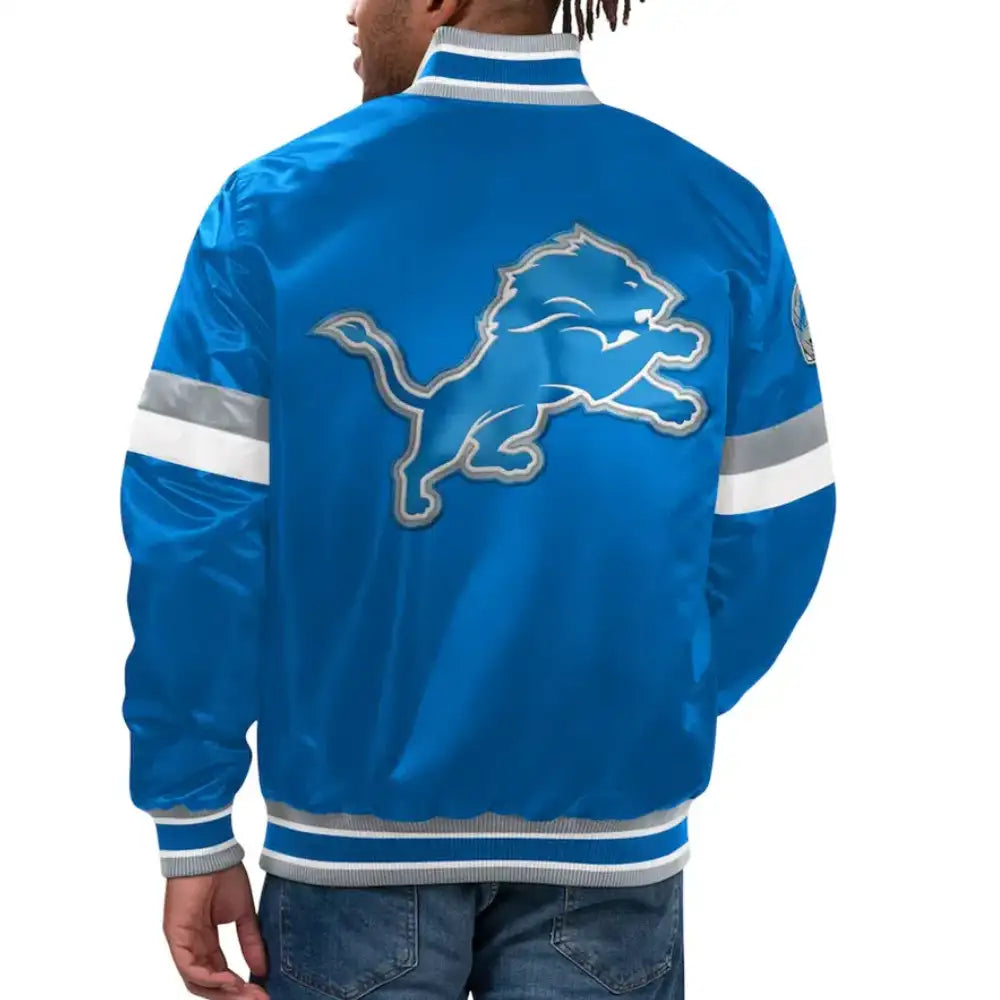 Vincent Detroit Lions satin jacket
