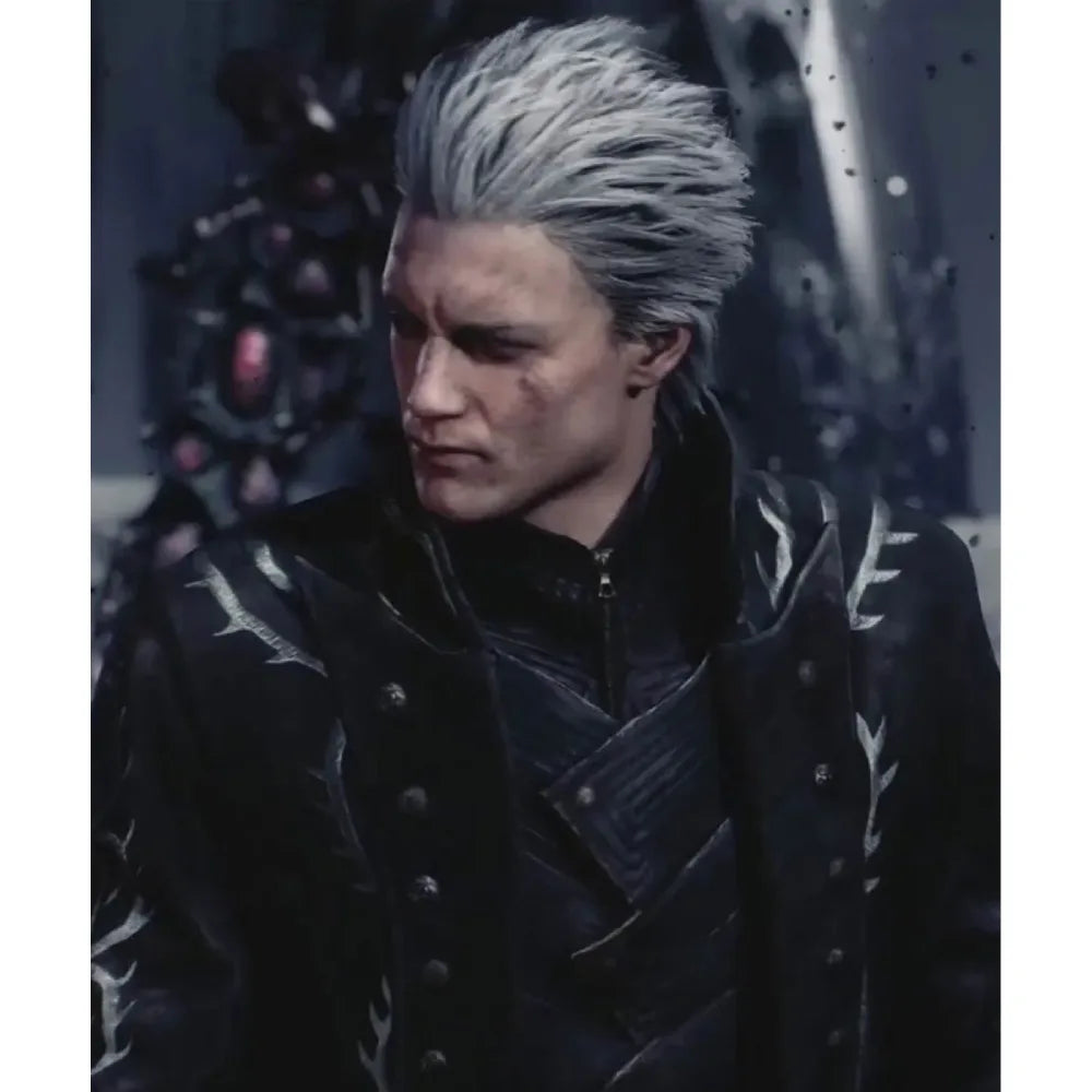 Devil May Cry 5 Vergil Trench Black 
Coat