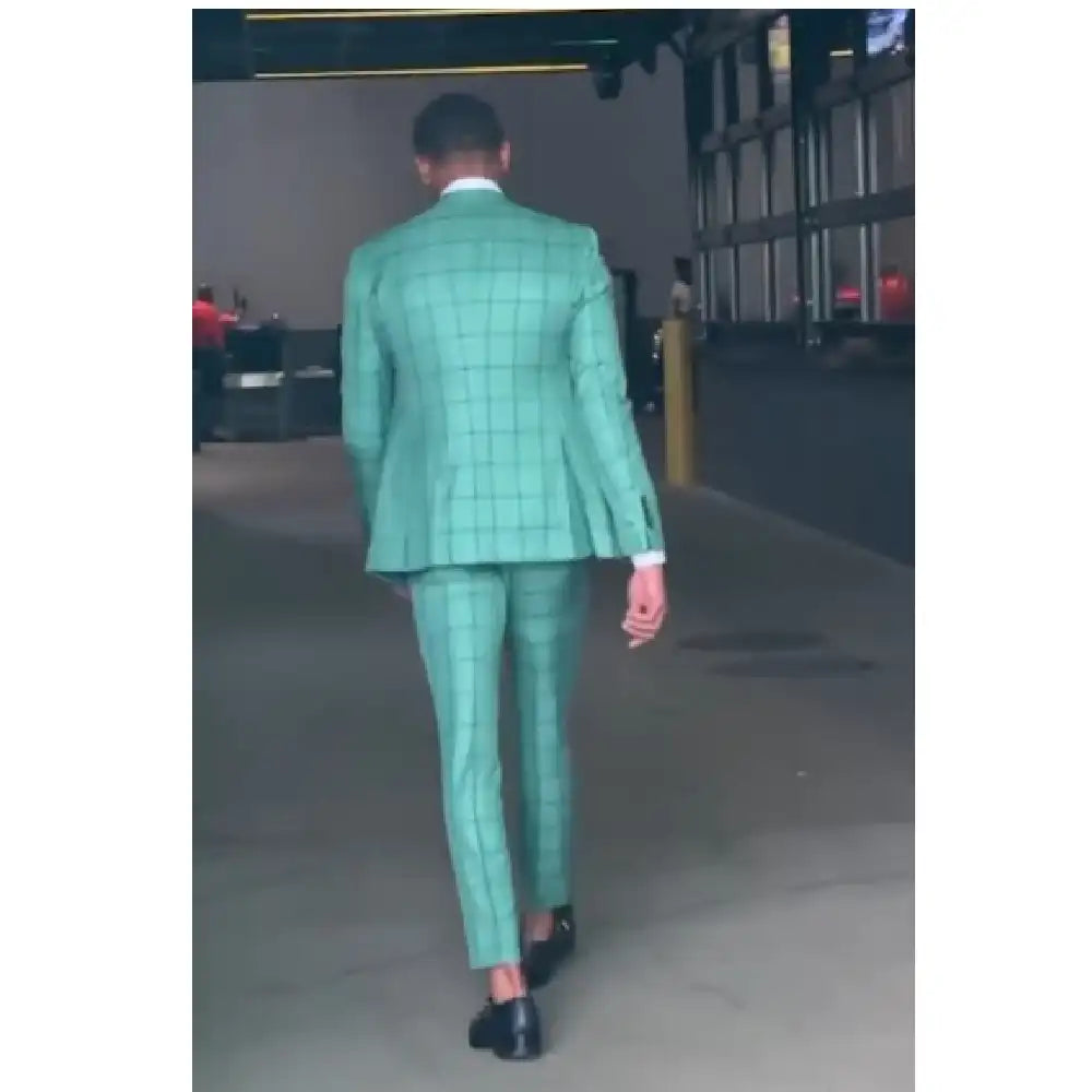 Philadelphia Eagles DeVonta Smith Green suit