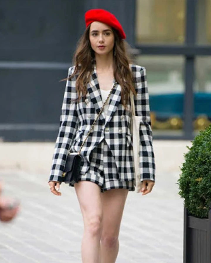 Lily Collins Emily In Paris Blazer