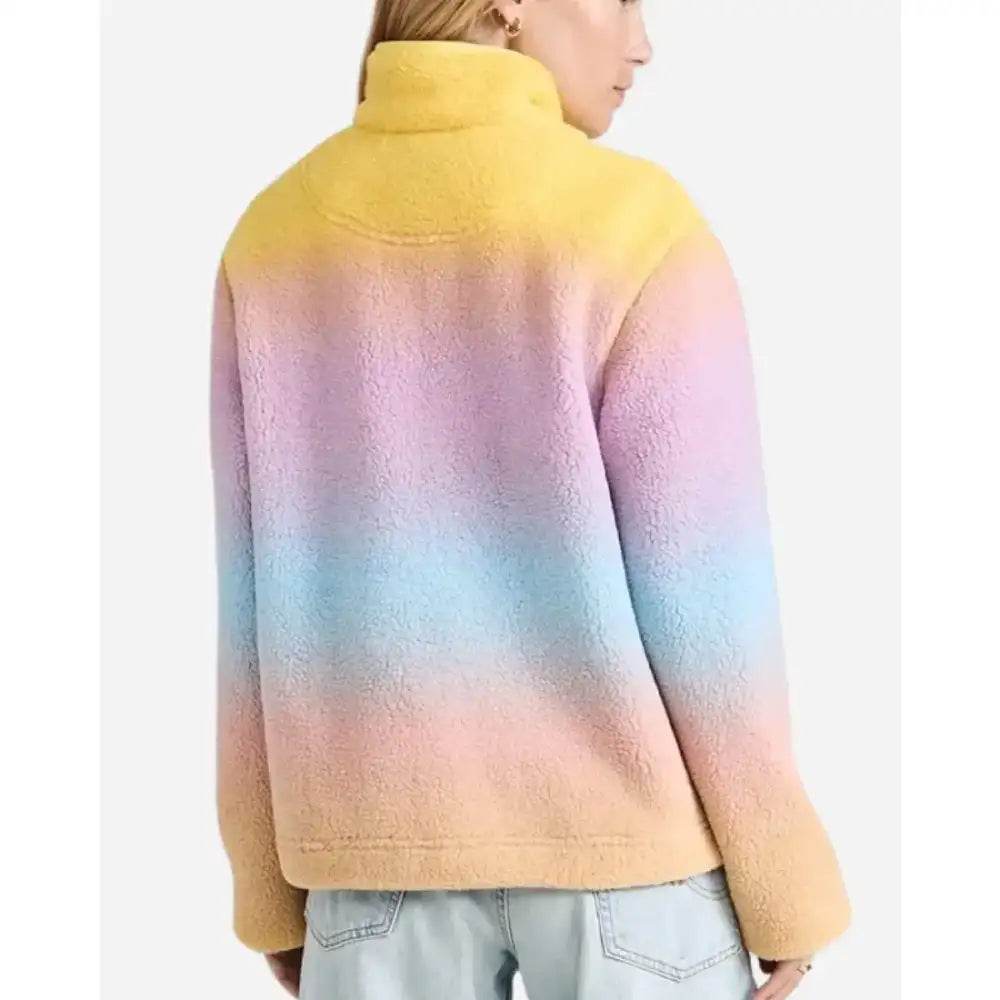 Ashley Park Ombre Sherpa Jacket
