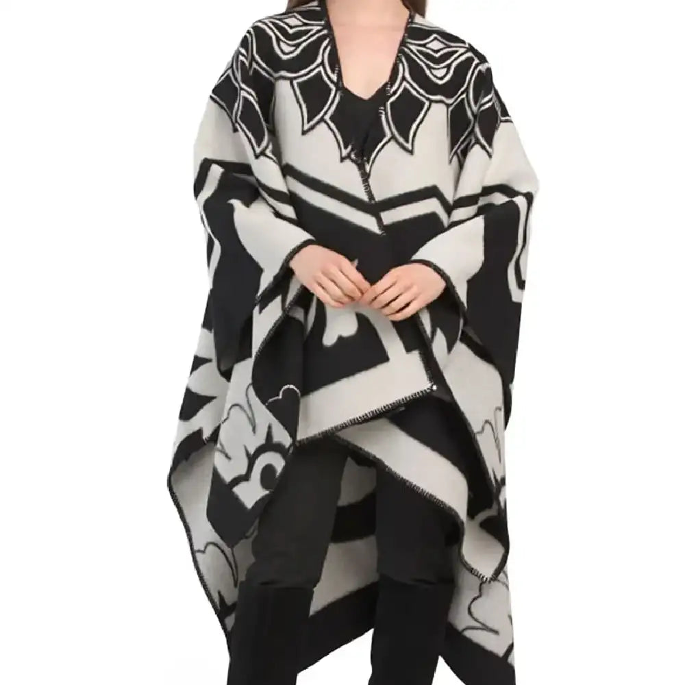 Louise Emily In Paris Cape Coat
