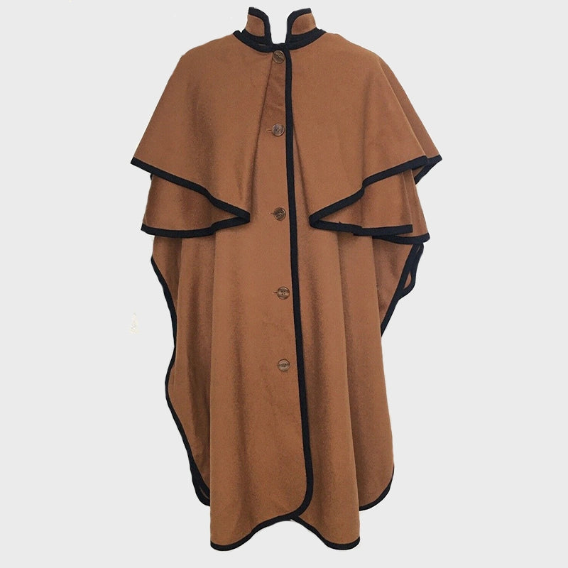 Emily In Paris Cape Brown Coat