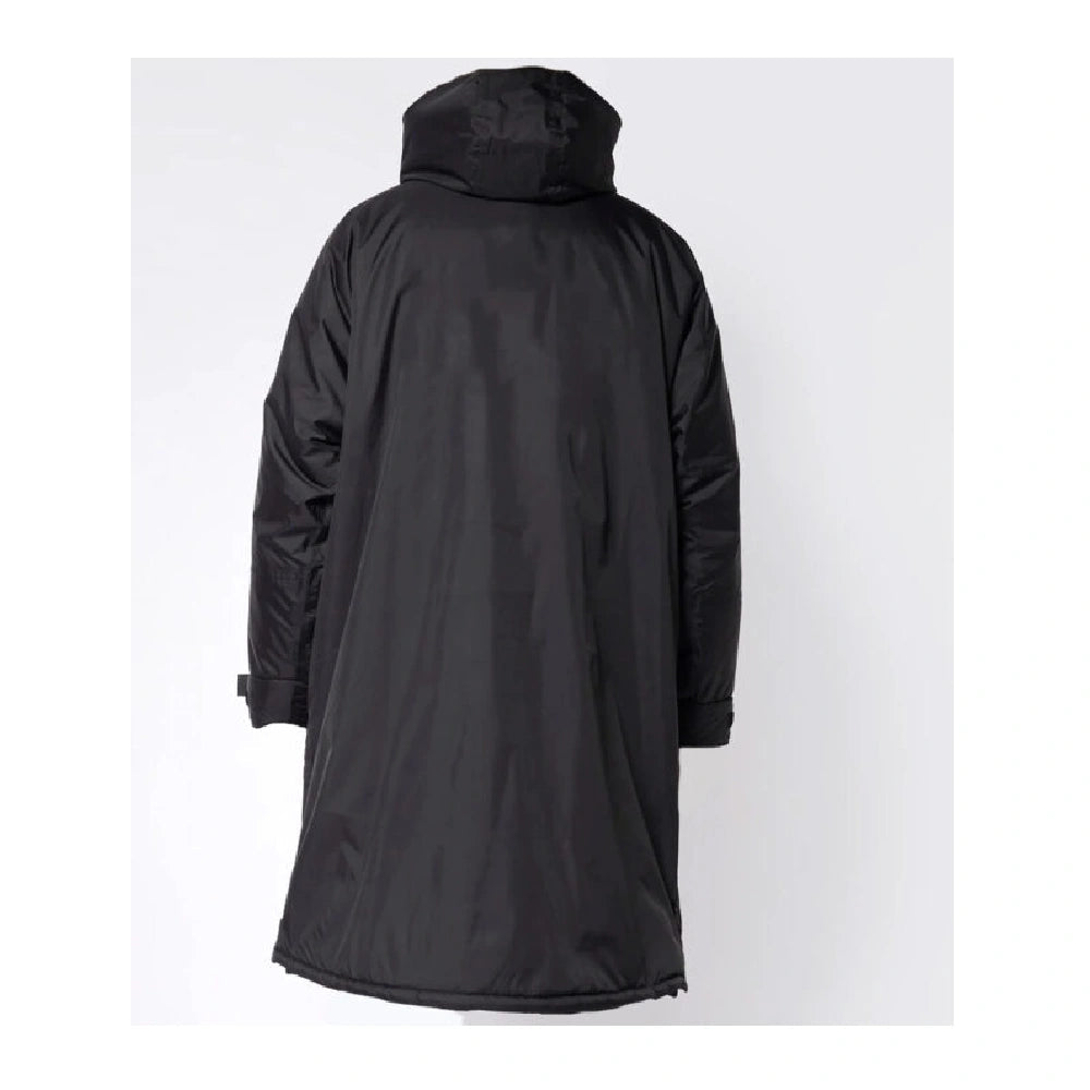 Emily Cooper Black Shearling Coat S04