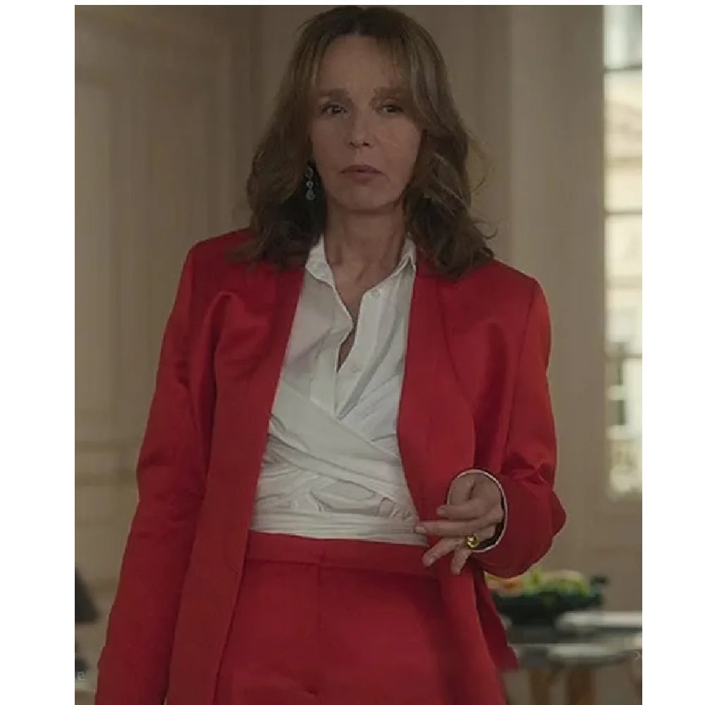 Emily in Paris Sylvie Red Suit