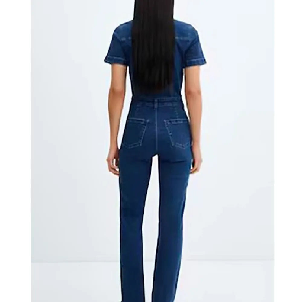 Stephanie Koenig Denim Jumpsuit

