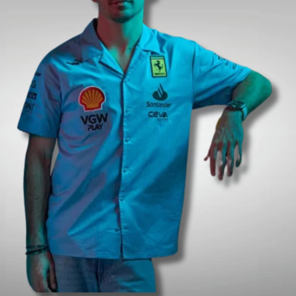 FerrariRacingBlueMiamiShirt