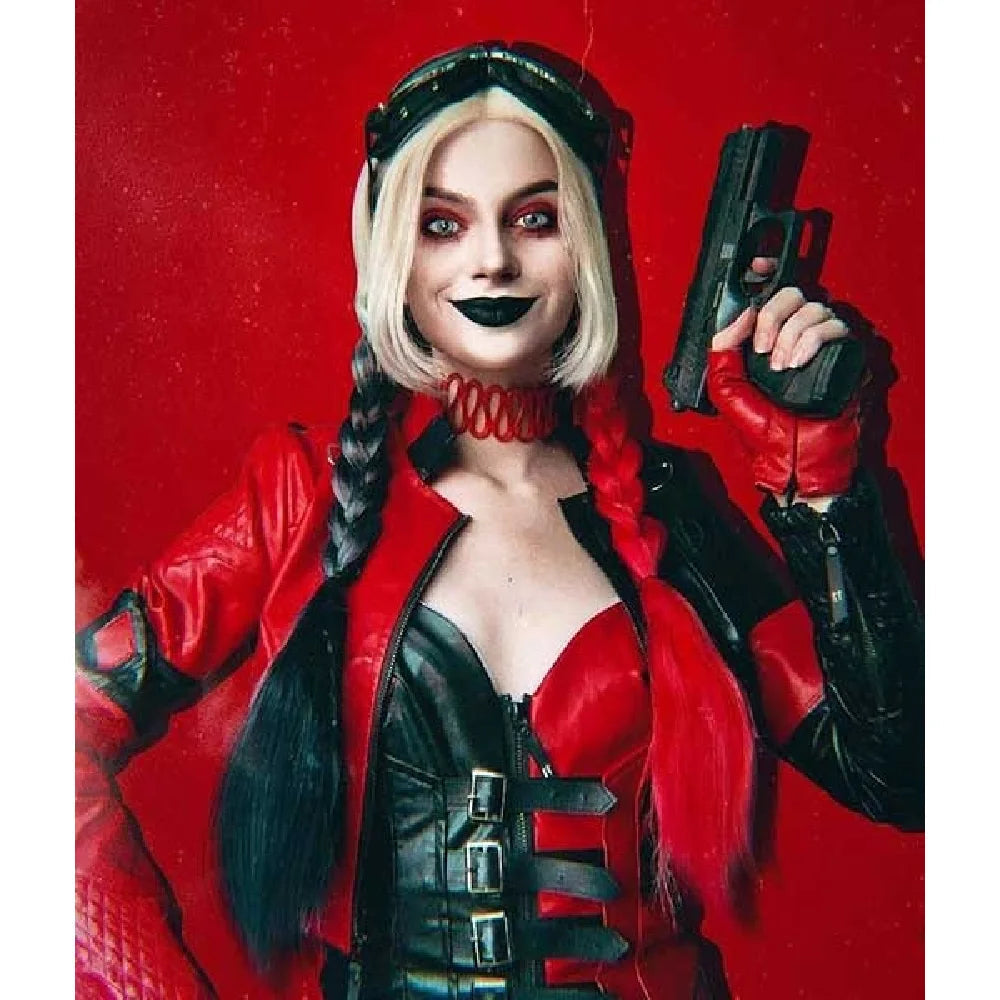 Live Fast Die Clown Leather Jacket