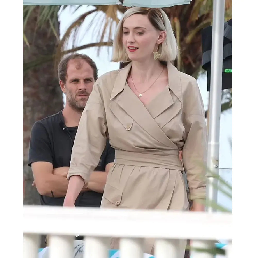 Sophie Turner Joan 2024 Coat
