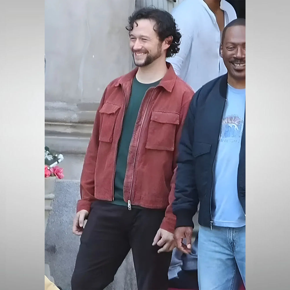 Joseph Gordon-Levitt Maroon Jacket