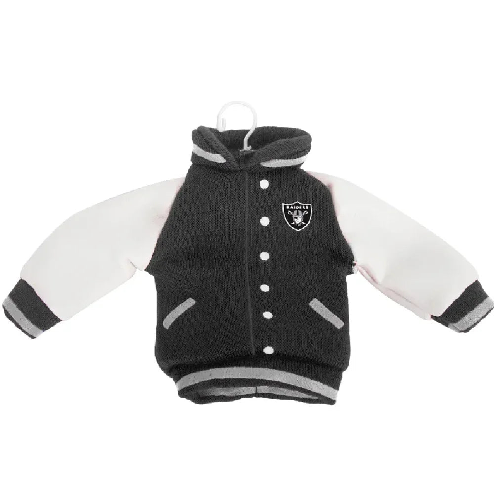 Kaiden Las Vegas Raiders Wool Varsity Jacket