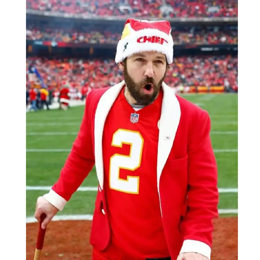 Kansas City Chiefs Paul Rudd Red Suit