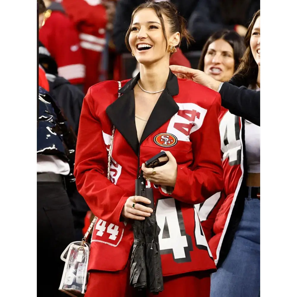 Kristin Juszczyk 49ers Blazer
