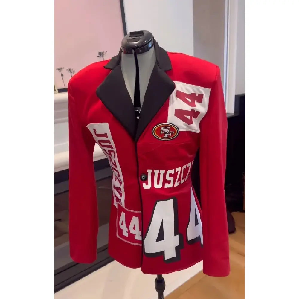 San Francisco 49ers Kristin Juszczyk Blazer
