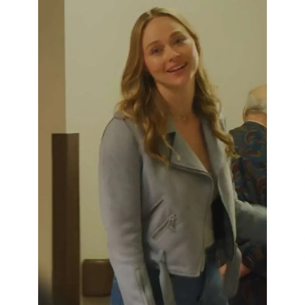 2024 Nina Meyers suede leather jacket

