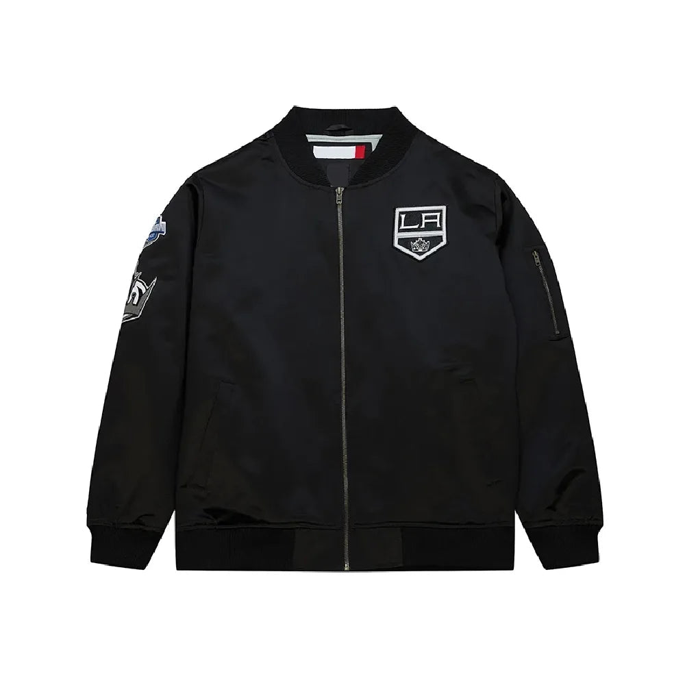 LA Kings Current Logo Lightweight Satin Jacket