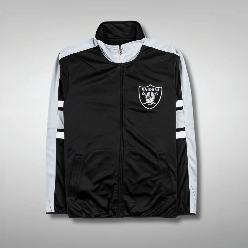 NFL Las Vegas Raiders Starter Black Track Jacket