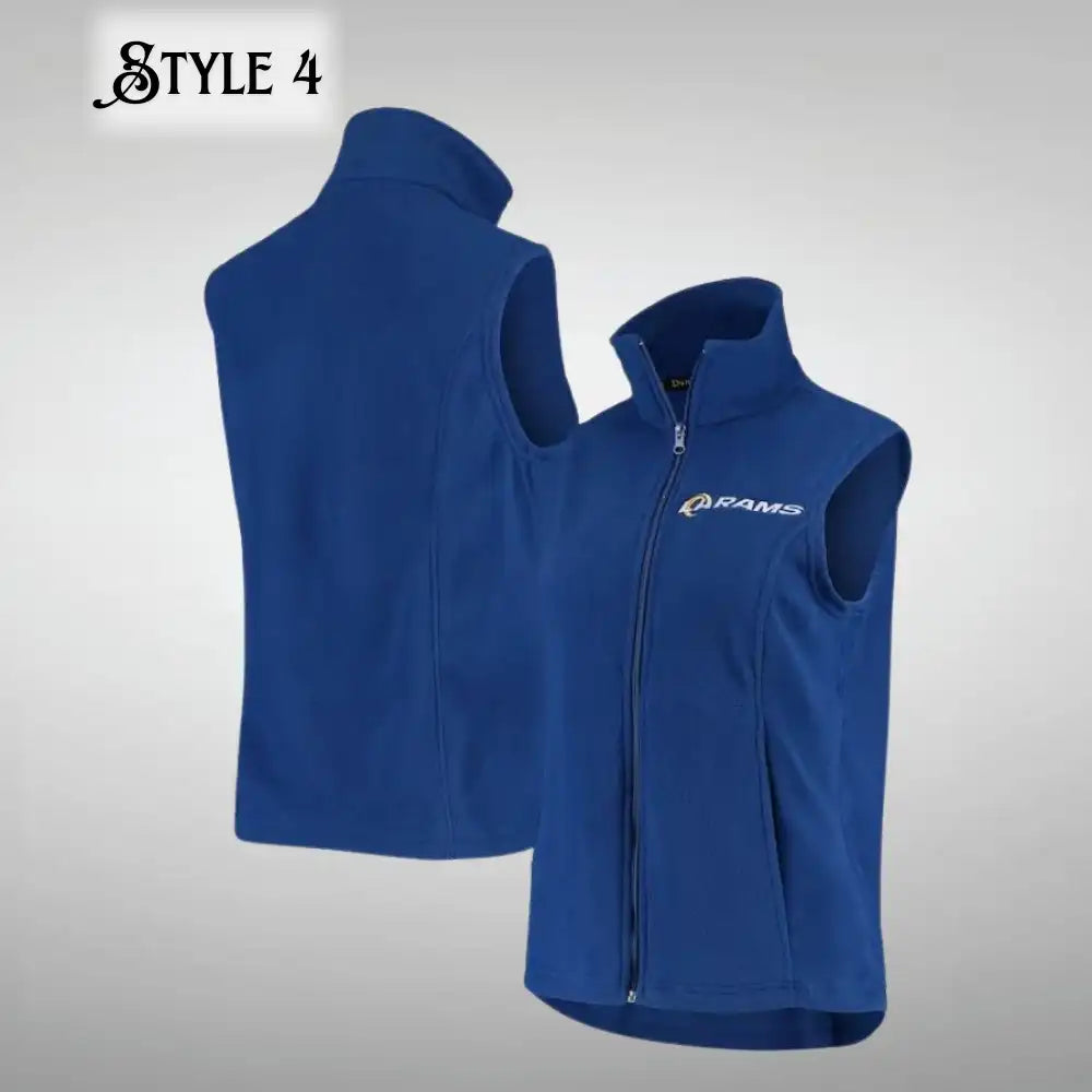 Blue Waylon Rams Vest