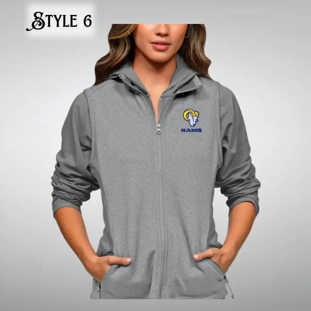 Grey Los Angeles Rams Vest