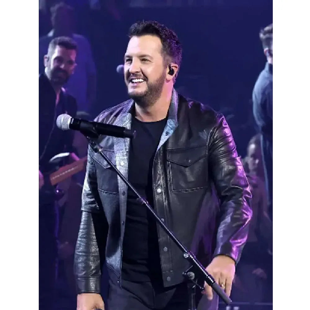 American Idol 2024 leather jacket
