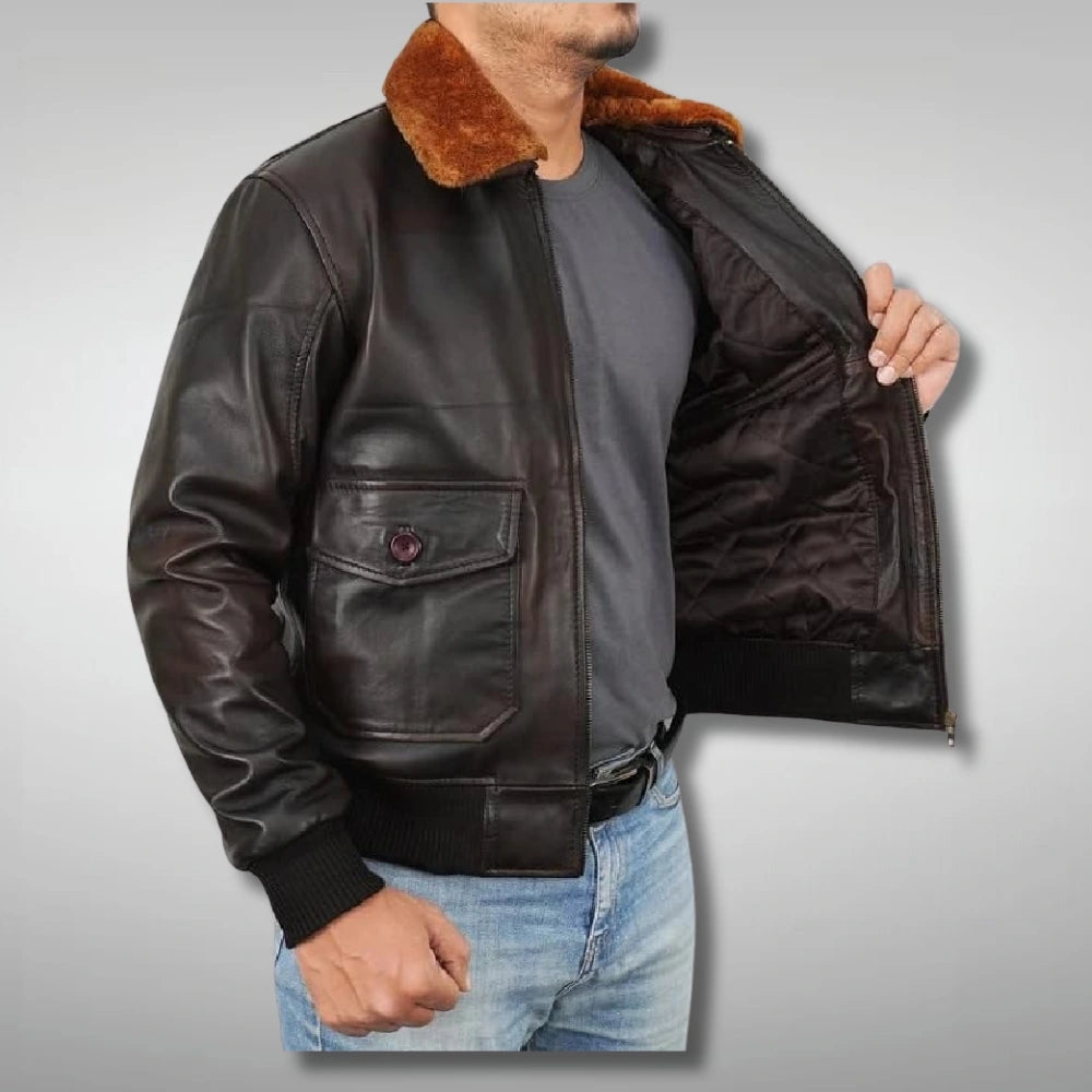 Military Style Pilot Jacket