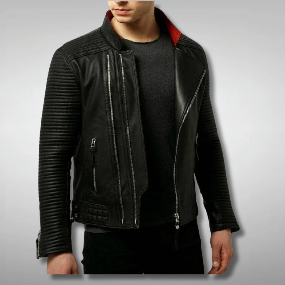 Black Biker Jacket