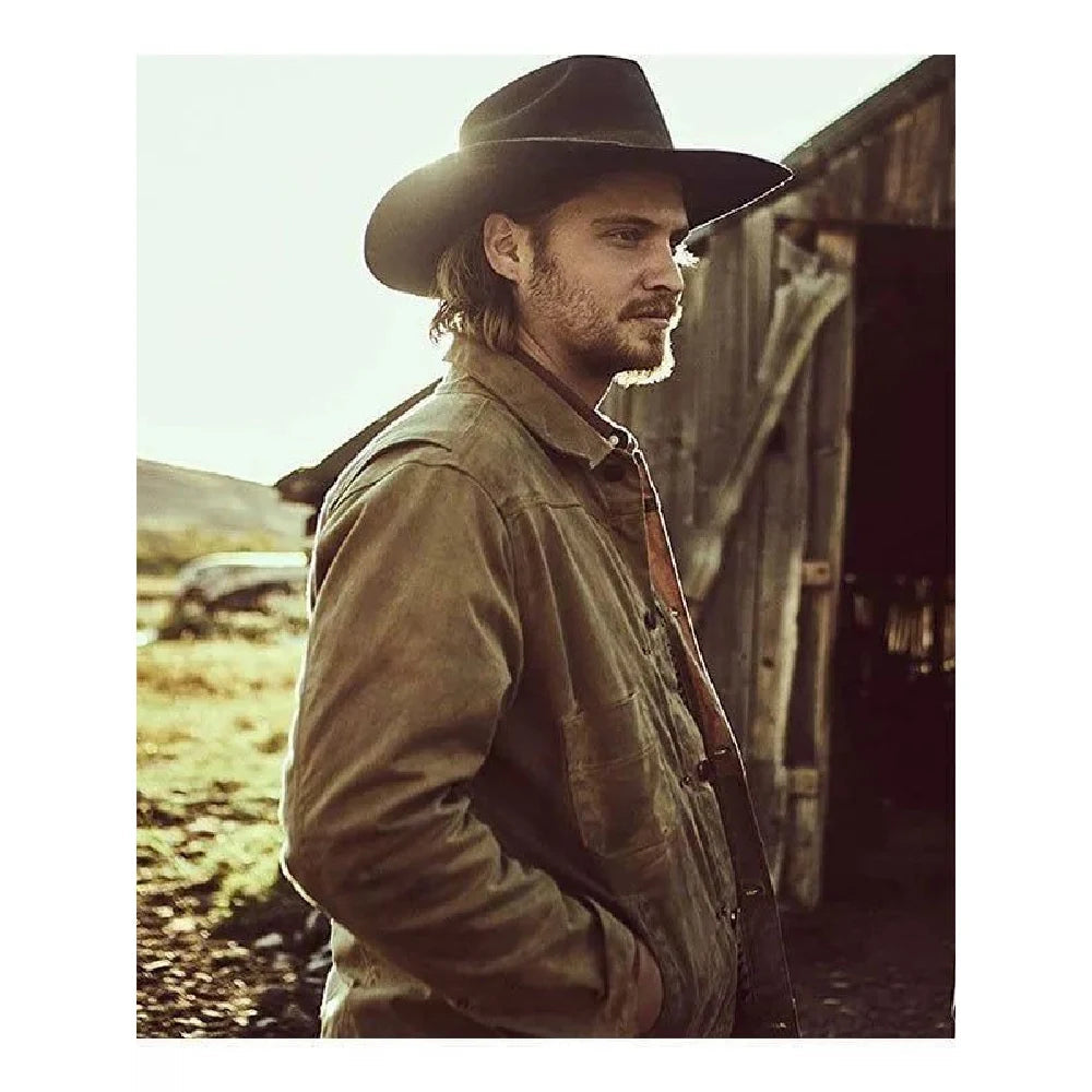 Luke Grimes Brown Jacket