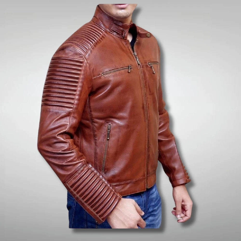 Motorcycle Leather Jacket