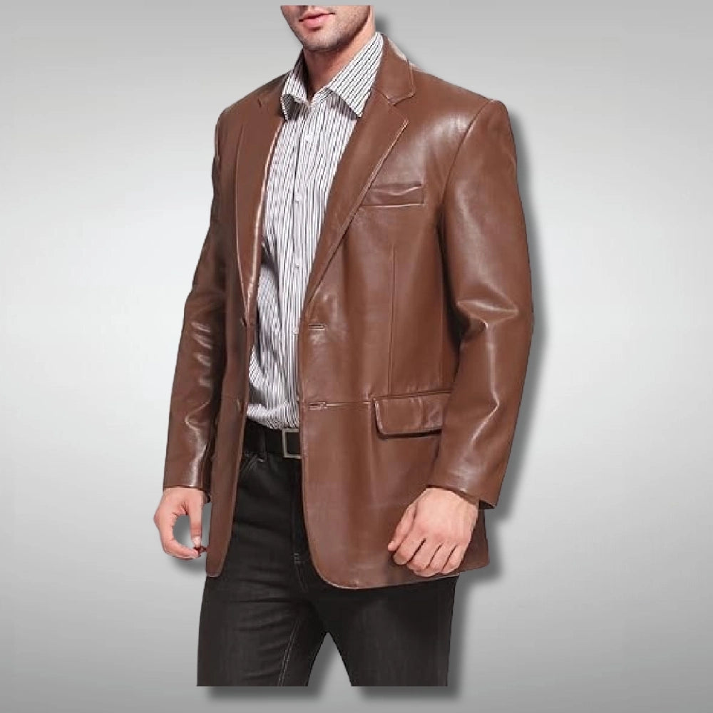 Mens Two Button Blazer