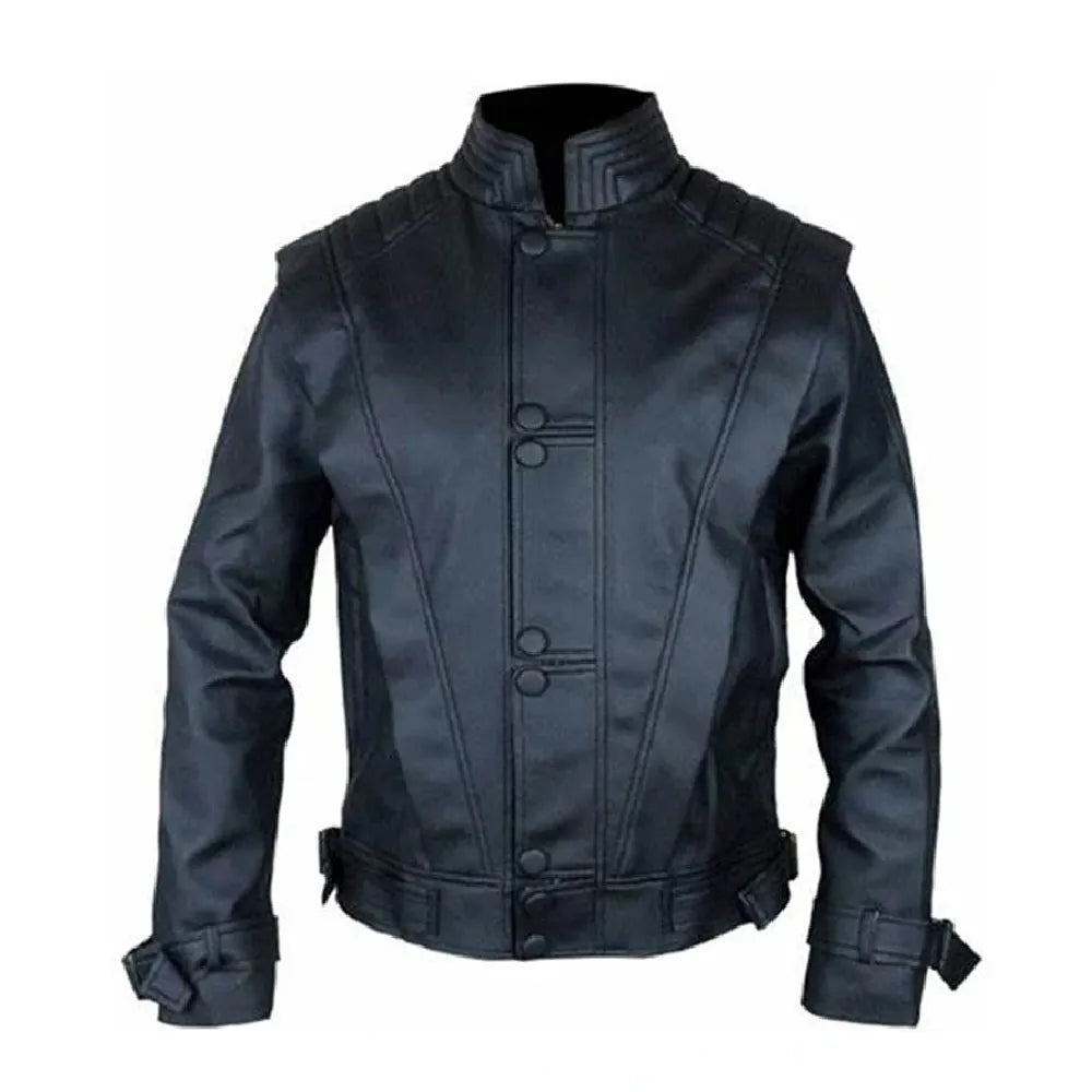 Mens Halloween Thriller Costume Black Jacket