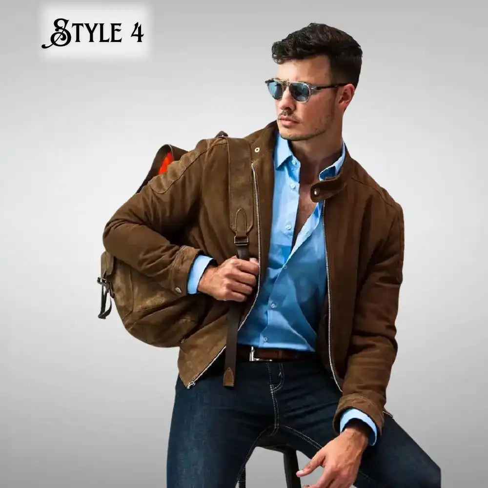 Brown Mexico Leather Jacket