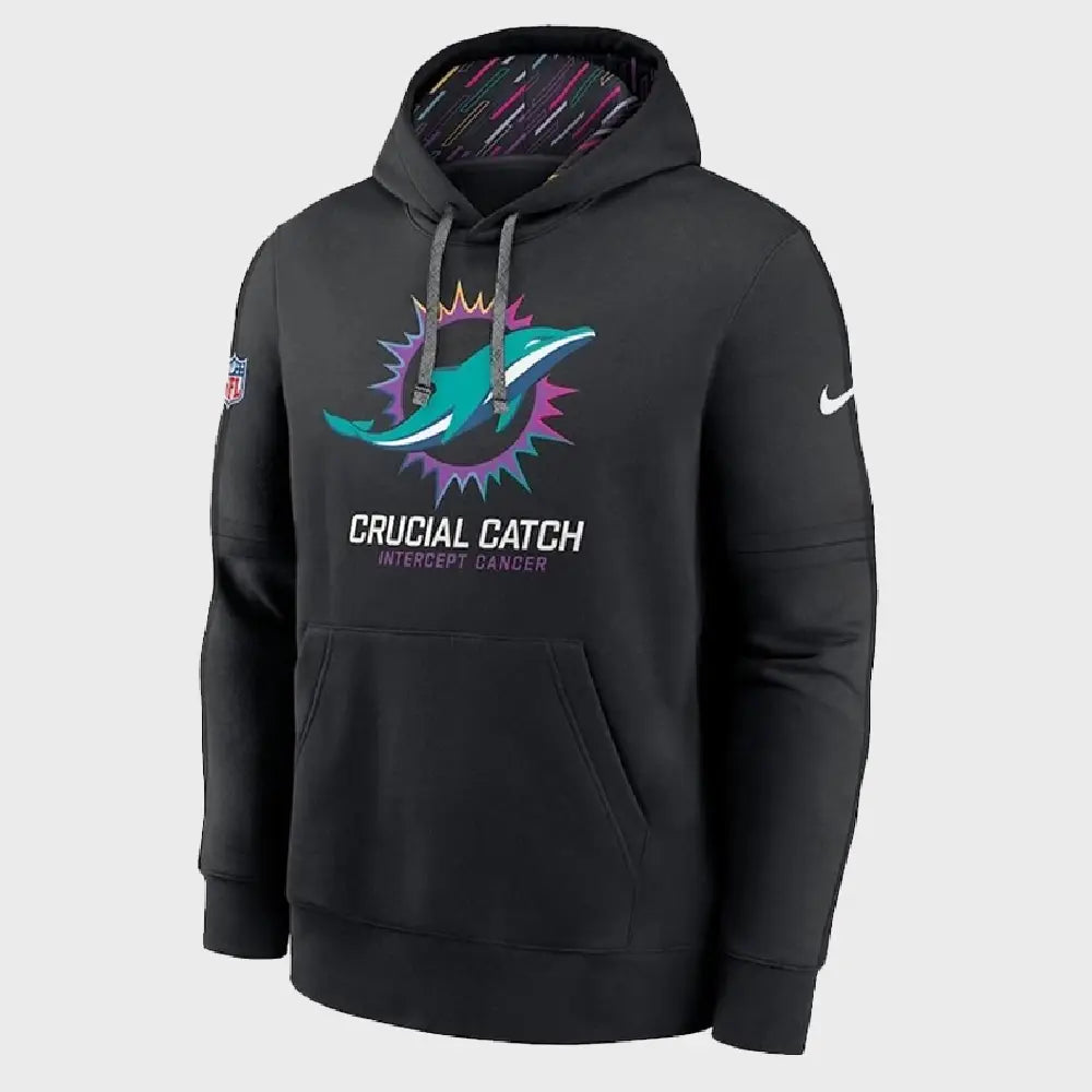 Miami Dolphins Crucial Catch Hoodie