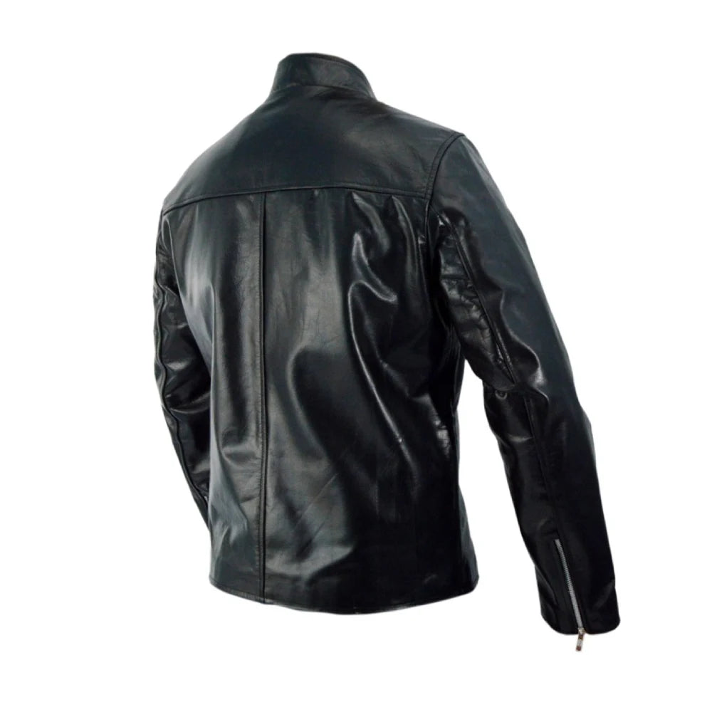 BuyMortdecaiJohnnyDeppLeatherBlackJacket