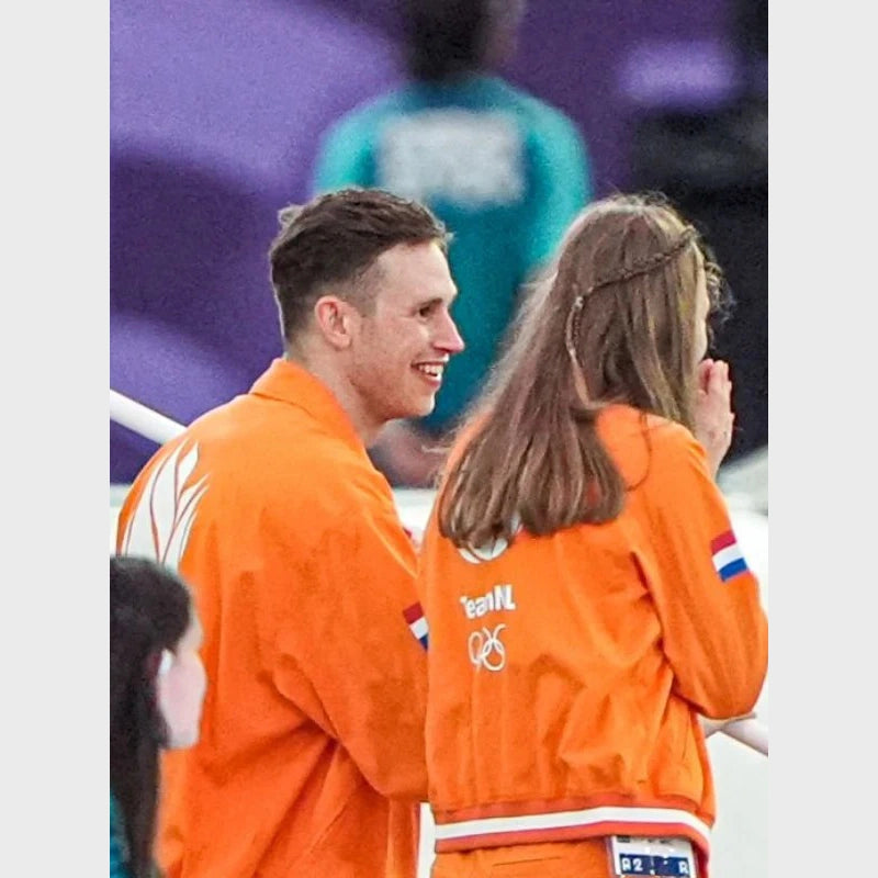 Paris 2024 Orange Tracksuit