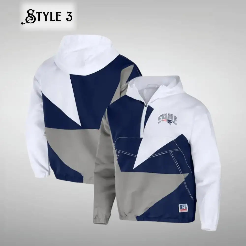 New England Patriots Pullover Jacket