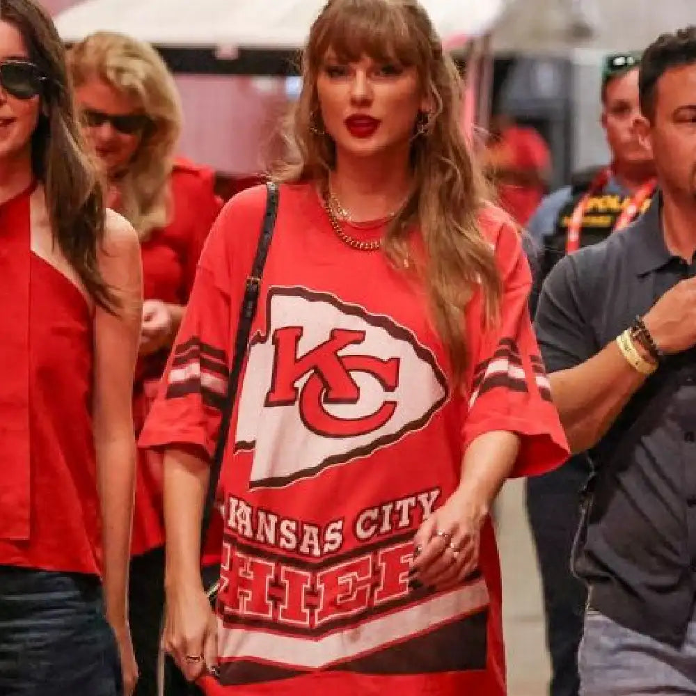 NFL 2024 Taylor Swift Kansas City Chiefs Themed Red T-shirt