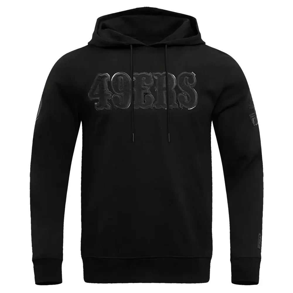 NFL San Francisco 49ers Triple Black PO Hoodie