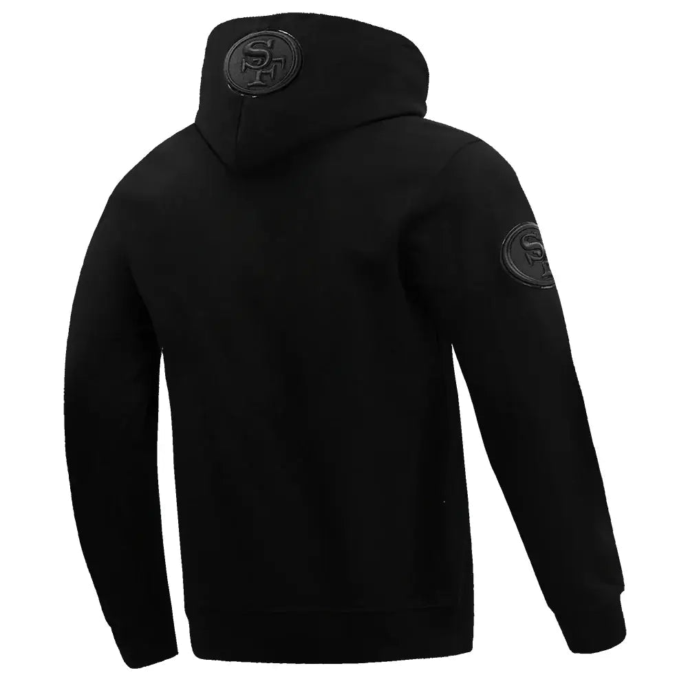 NFL 49ers Triple Black PO Hoodie
