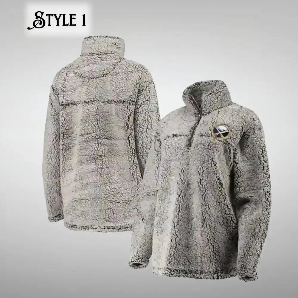 NHL Buffalo Sabres Pullover Sherpa Jacket