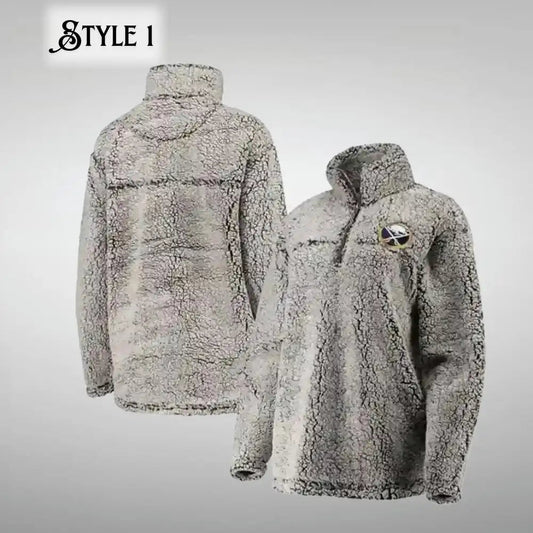 NHL Buffalo Sabres Pullover Sherpa Jacket